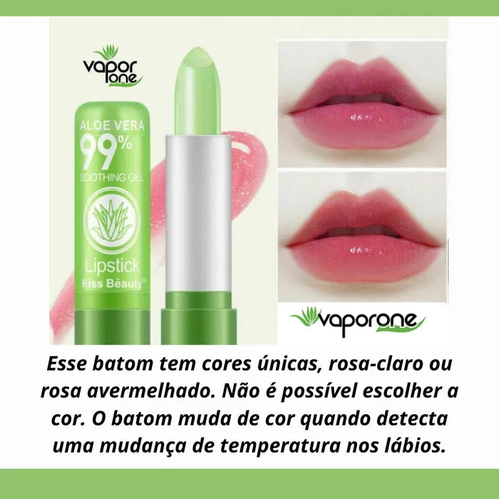 Hidratante Labial de AloeVera - ANTIENVELHECIMENTO