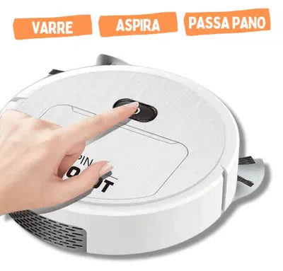 Robô Aspirador 4 em 1 Robotclean - OFERTA RELÂMPAGO