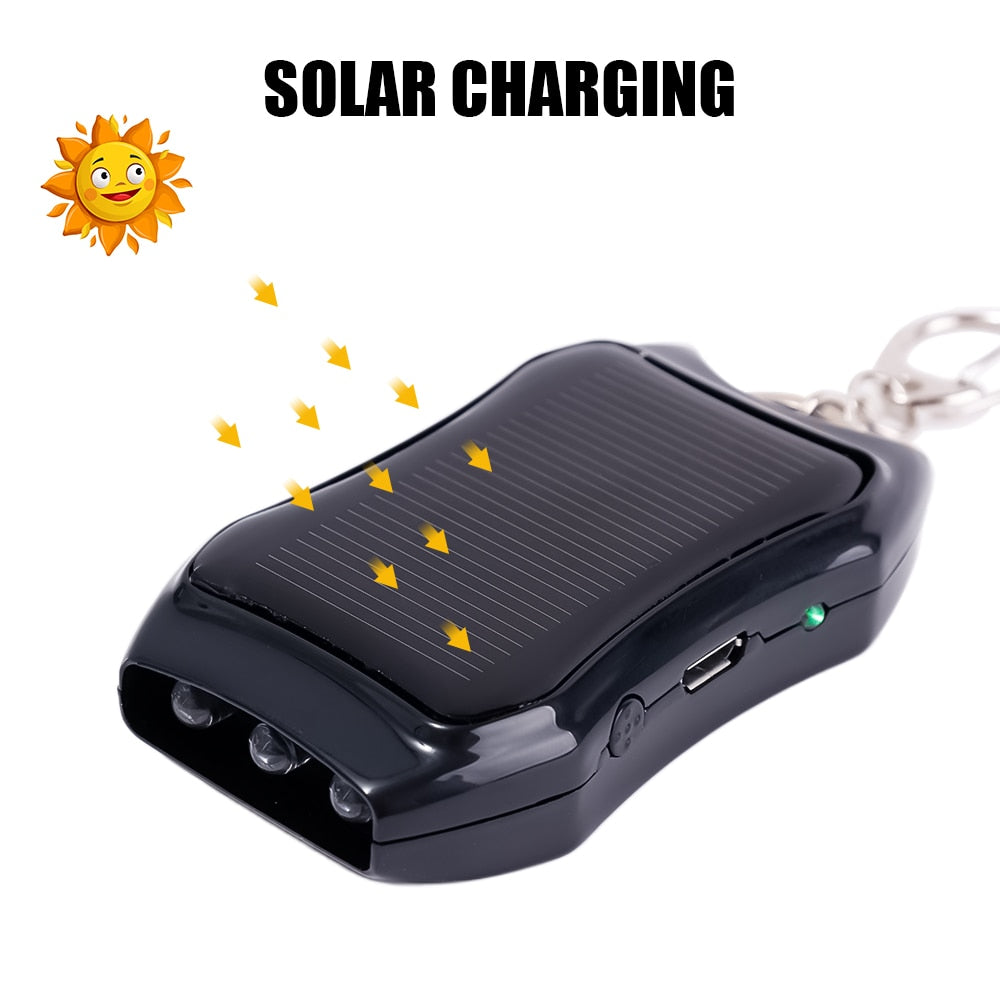 CHAVEIRO POWER BANK- CARREGADOR SOLAR