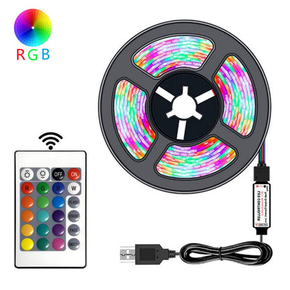 Fita Led Rgb  Impermeável - Controle Remoto