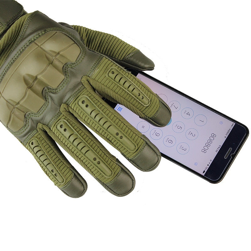 Luva Tática Militar  - Resistente e Protetora com Touchscreen