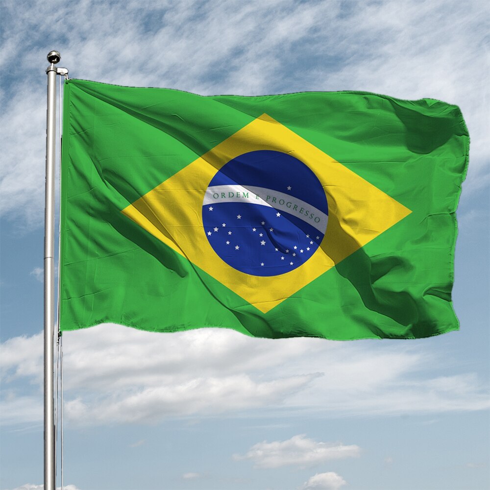 Bandeira Oficial Brasil (0,90cm X 1,50cm)