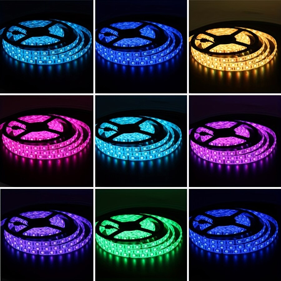 Fita Led Rgb  Impermeável - Controle Remoto