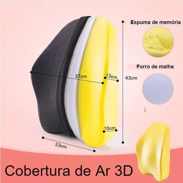 Almofada Ortopédica Premium com Espuma de Memória 5 D