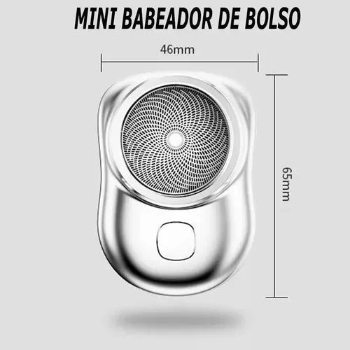 Mini Barbeador Elétrico Portátil