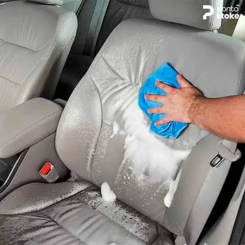 Spray de Espuma Mágica pra Limpeza Profunda - Foam Cleaner™: Seu Carro Novo e Sem Manchas